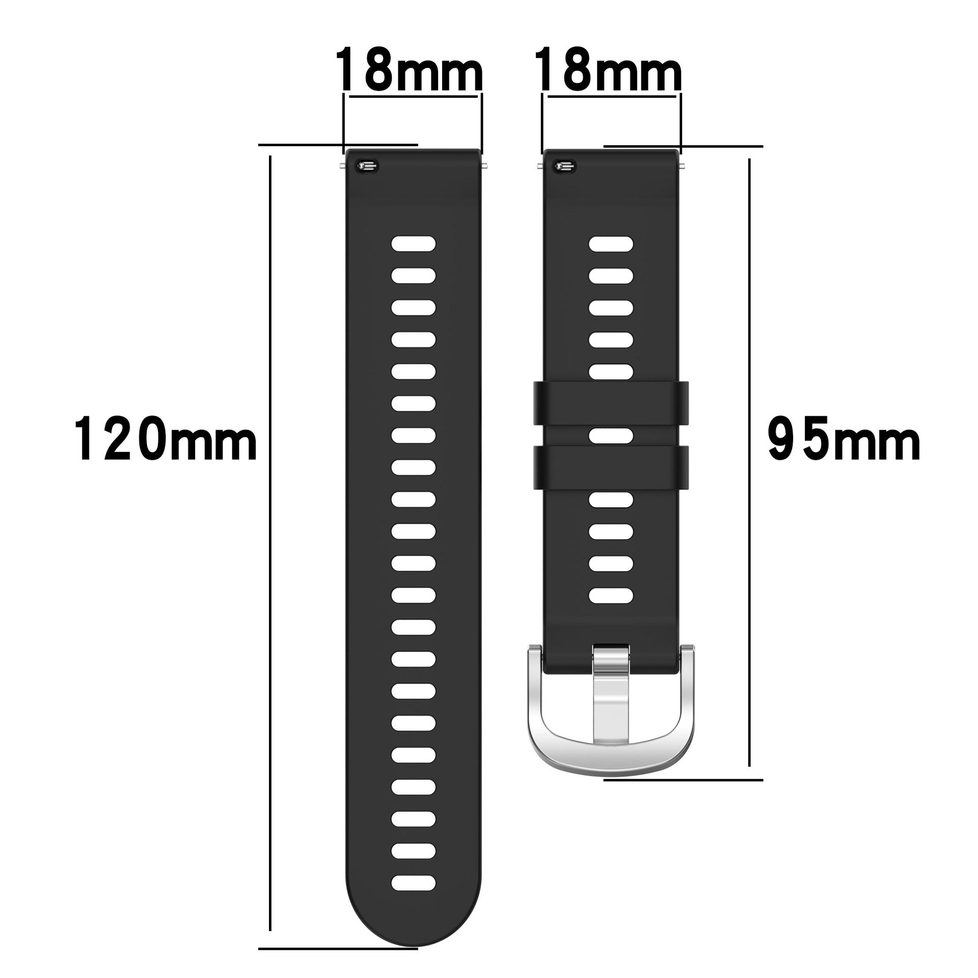 For Garmin Forerunner 256S Silicone Watch Strap 18mm Cross Stripe Replacement Strap For Garmin Forerunner 256S Silicone Watch Strap 18mm Cross Stripe Replacement Strap